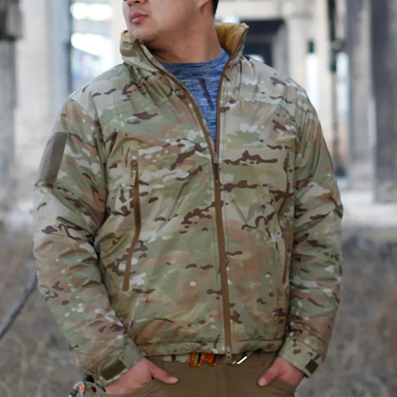 Level 7 Winter Jacket Tactical Down Jackets For Men Winter Warm Waterproof Windbreakers Hunting Hiking Outdoors  Parkas Coat