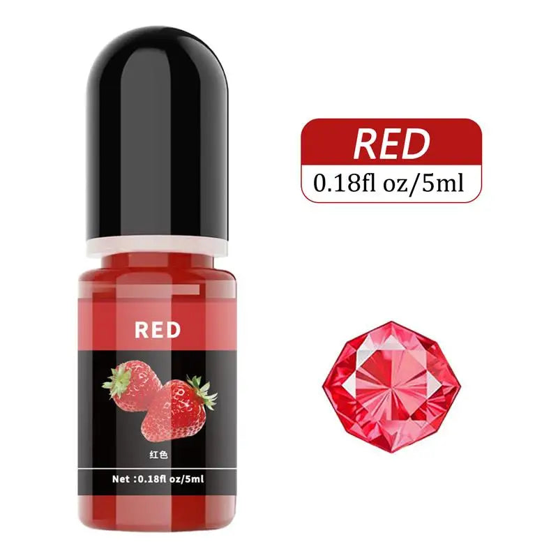 Epoxy Resin Pigment 5ml Liquid Epoxy UV Resin Dye Transparent Colorant For UV Resin AB Glue Coloring DIY Resin Art Jewelry Makin