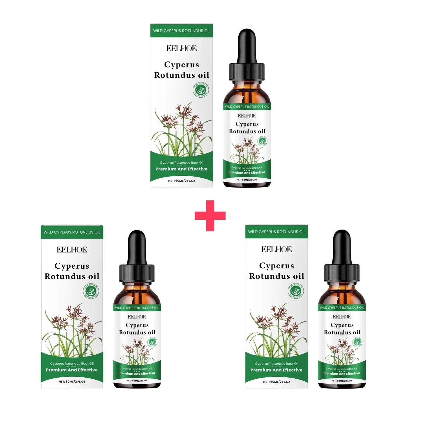 Pure Cyperus Rotundus Oil for Hair Removal Moisturize Smooth Intimate Armpit Leg Hair Growth Inhibitor Body Depilatory Serum