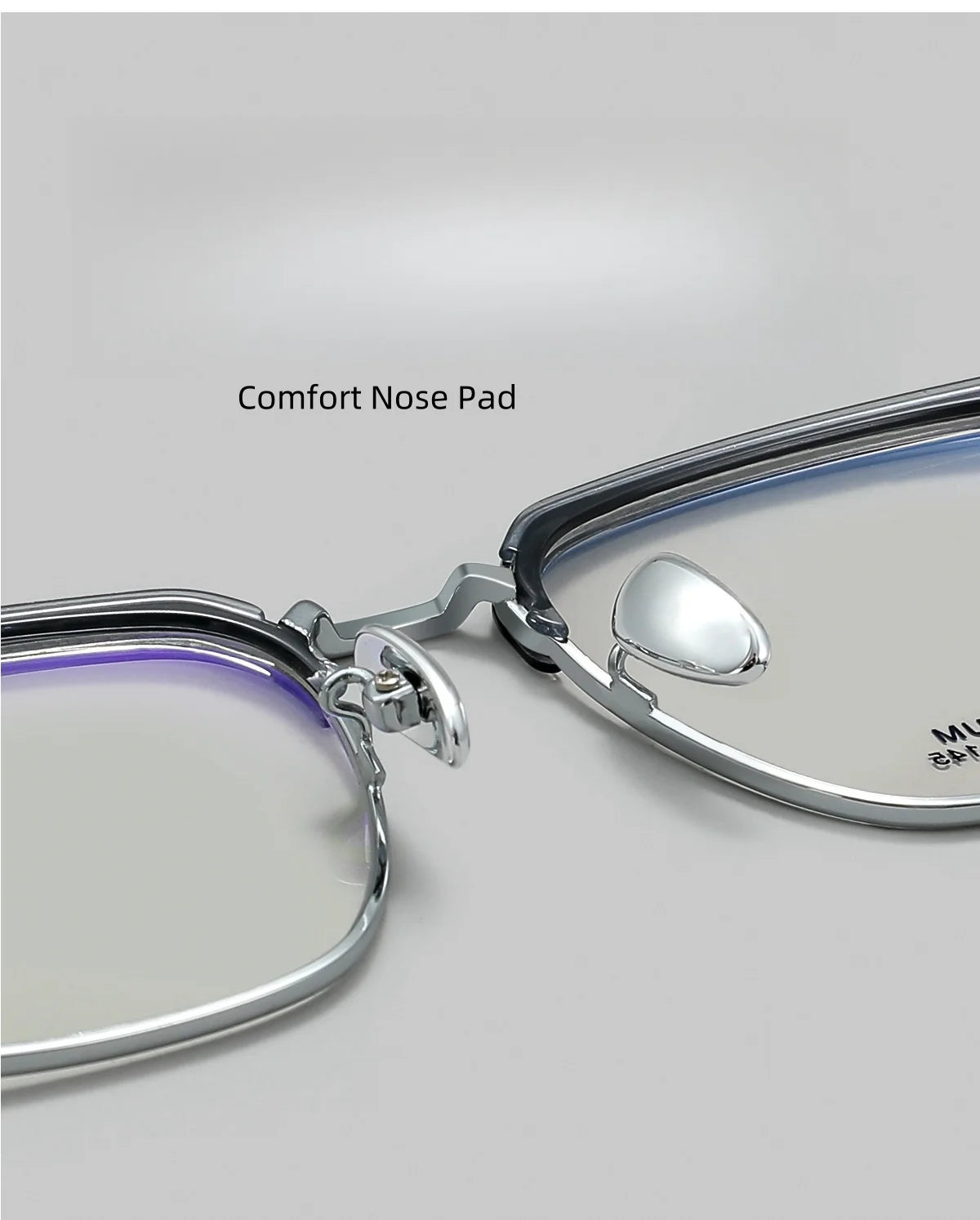 Metal Glasses Frames Business Retro Square Men's Frames Ultra-light And Versatile Optical Prescription Frames For Men 68815L