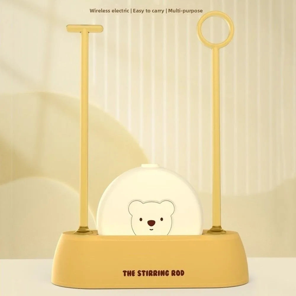 Wireless Electric Milk Frothers Electric Automatic Milk Foaming Mixer Portable Battery Model Electric Handheld Blender