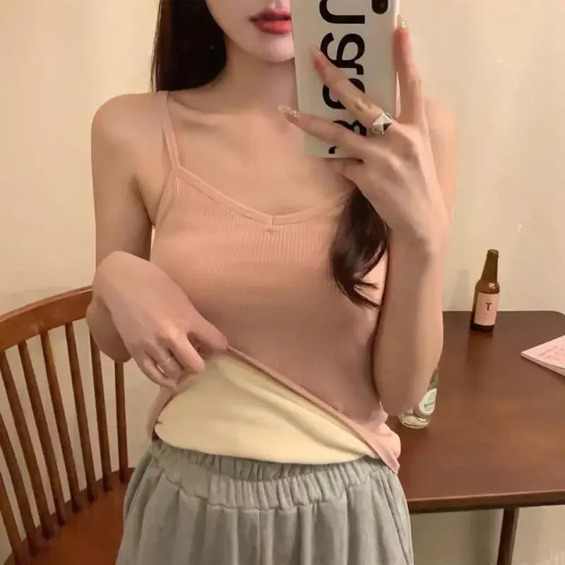 thermal underwear women thermal underwear blusa termica feminina inverno ropa interior térmica winter women fleece lined top