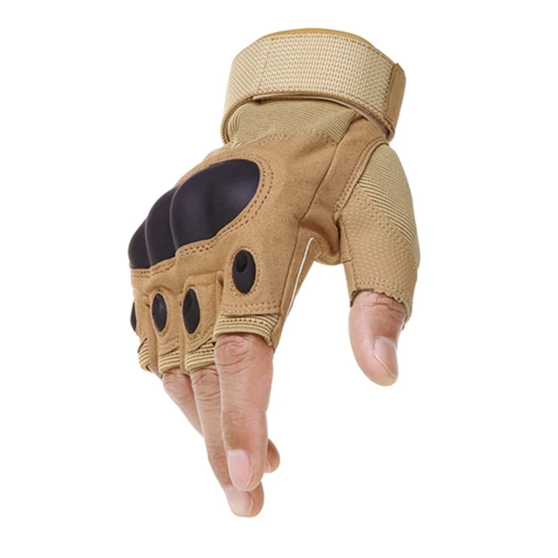 Outdoor Tactical Gloves Sport Gloves Half Finger Type Men Combat Gloves Shooting Hunting Gloves