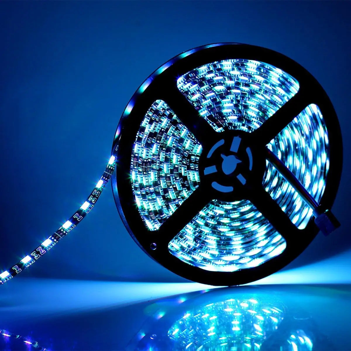 Led USB Strip Light 5M Color Changing 5050 RGB LED Flexible Lights with 24 Keys for Children Gaming Room Home Party TV Backlight