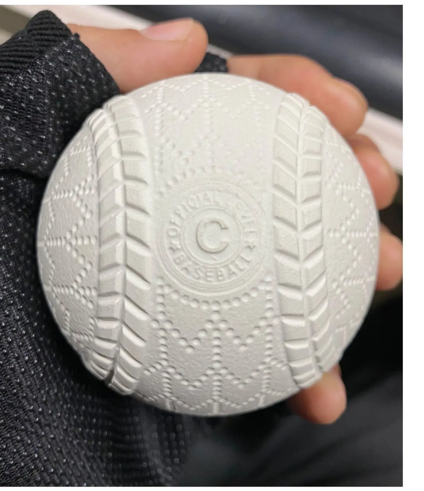 1 Piece Beginner Rubber Soft Safety Baseball Ball For Child Young Men Women Training Safe 3 Size To Choice