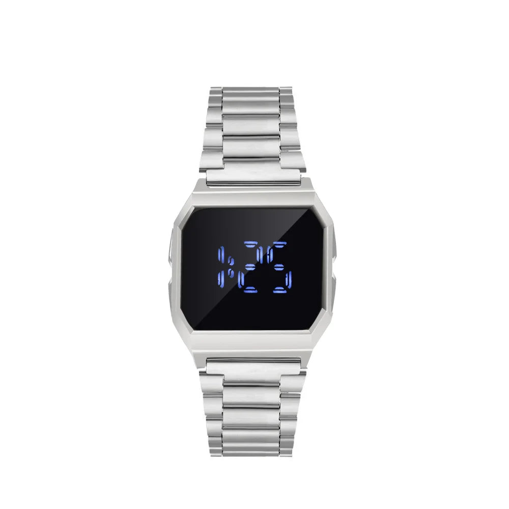 Touch Digital Watch for Men LED Date Fashion Military Ladies Watches Stainless Steel Army Electronic Men Clock Reloj Militar