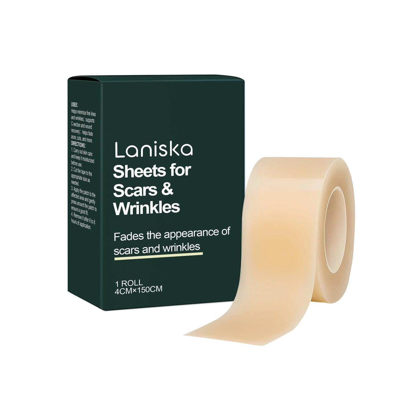 Silicone Skin Scar Care Patch Smooth Skin Gentle and Skin-Friendly Reduces Fine Lines and Wrinkles Nourishing Skin Care Patch