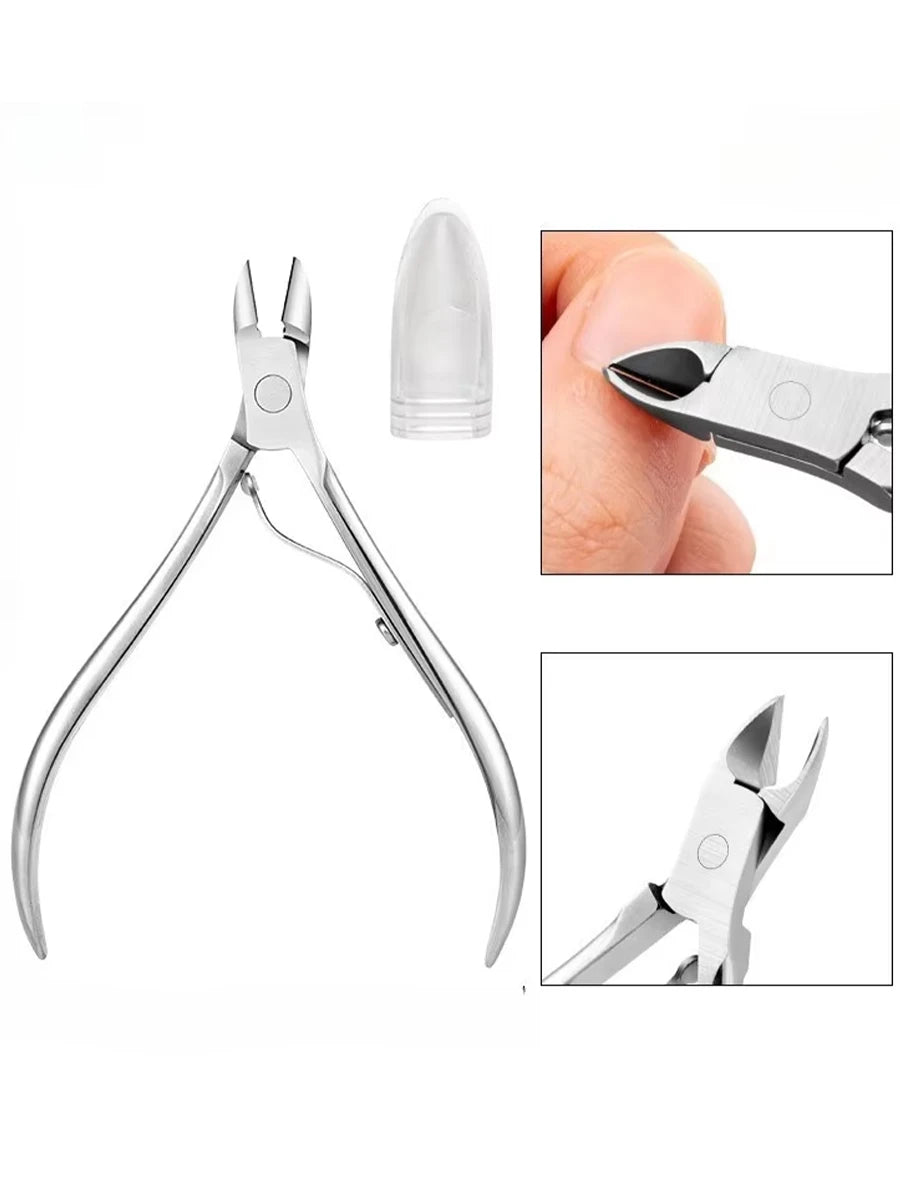 Small Cuticle Nail Nipper Clipper Professional Nail Art Manicure Pedicure Care Trim Plier Cutter Beauty Scissors Tools