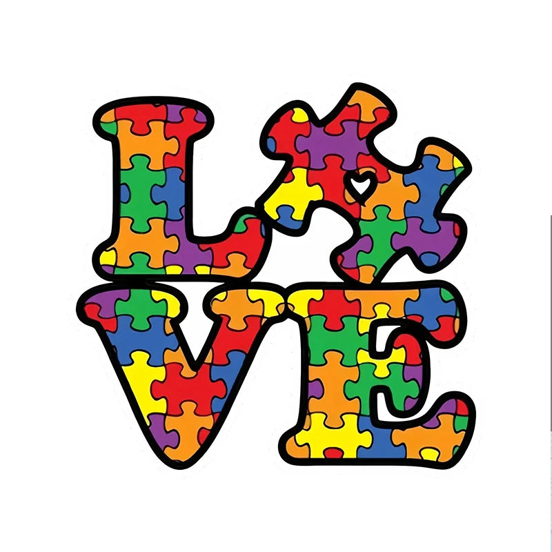 15cm Show Your Support for Autism Awareness with this Premi
