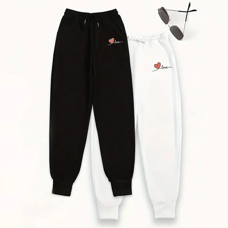 2packs Pants 2025 New Womens Joggers 2 Piece Set Casual Lounge Pants Soft Comfort Fit Sweatpants Fall Winter Home Wear Trousers