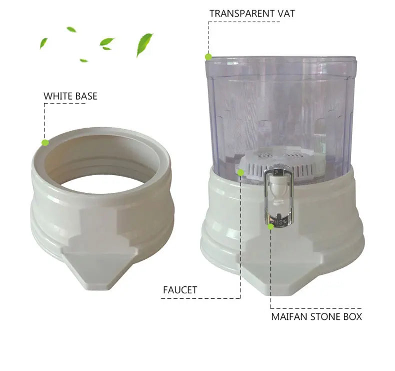 16L Water Filter Drinking Water Bottle Household Water Purifier Pure Filter purificador de agua potable purificador agua