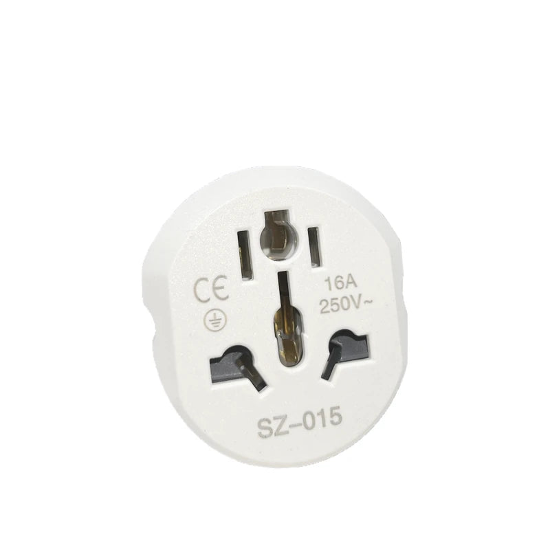 EU Plug Adapter Travel Adapter Converter 2 Pin Electric Socket Outlet Universal For AU US UK CN To EU KR Travel Wall Socket 250V