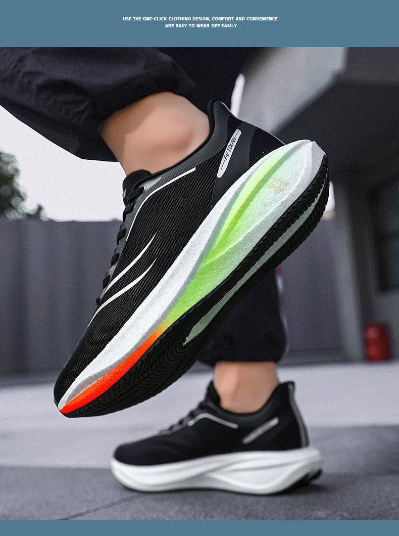 Running Shoes Training Speciality Marathon Men Sports Breathable Lightweight Women's Comfortable Nonskid Leisure Sneakers