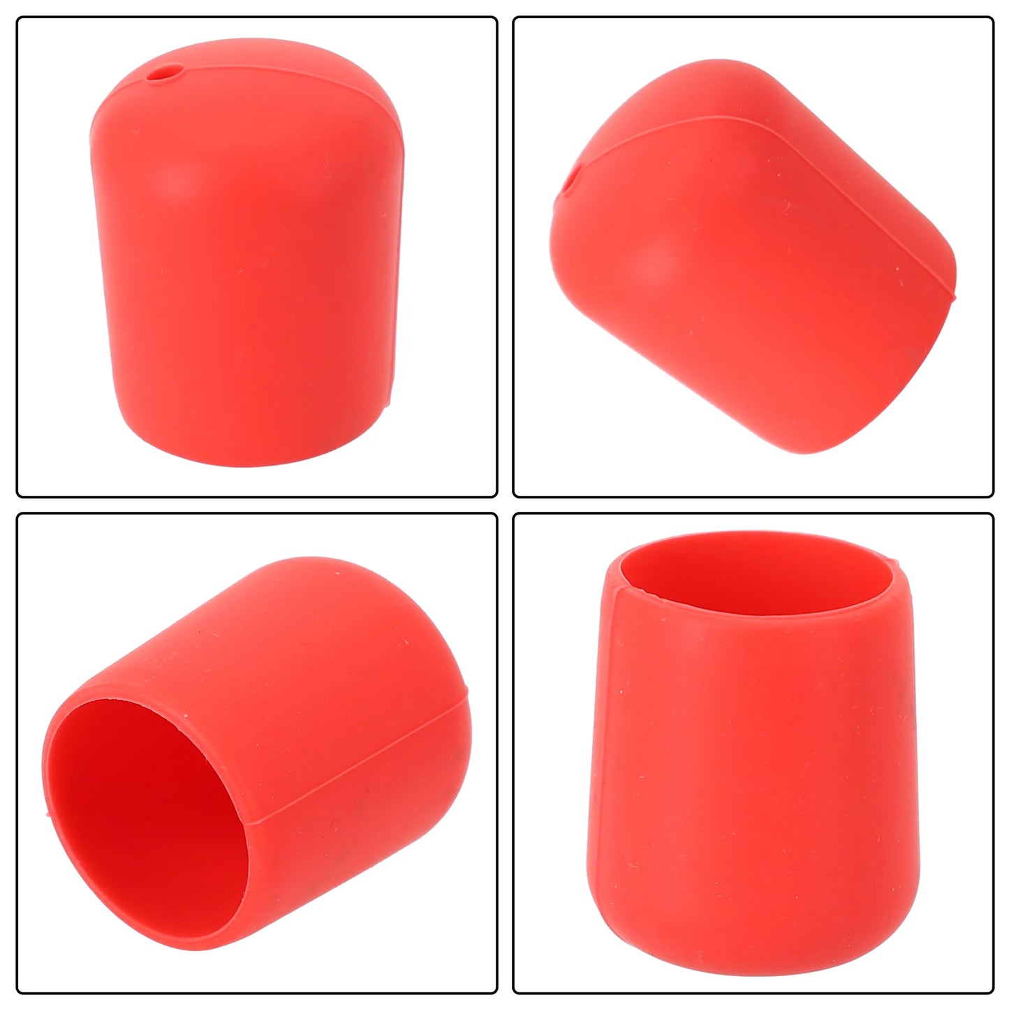 Fishing Rod End Cap Fishing Rod Handle Protective Case Silicone Lure Rod Bottom Protector Fishing Accessories
