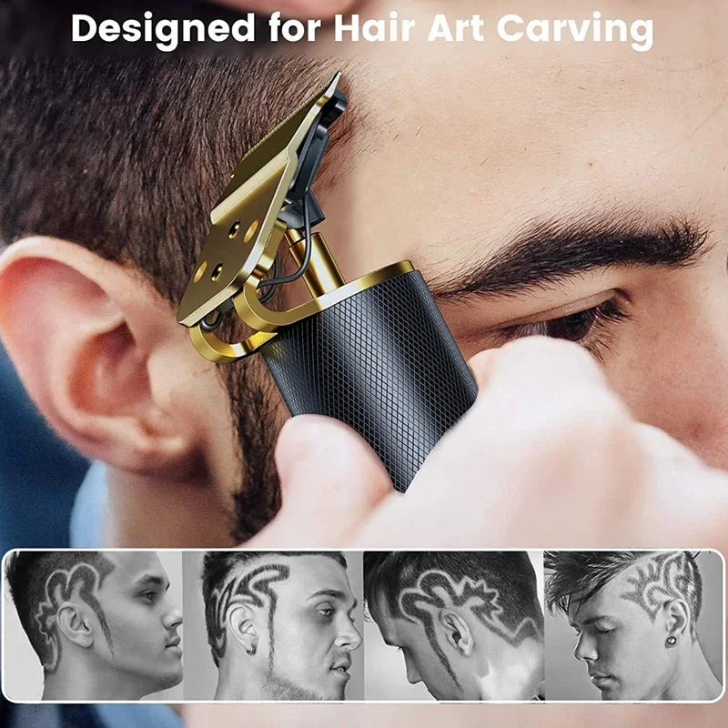 Electric Hair Cutting Machine Vintage T9 Clipper Hair Rechargeable Man Shaver Trimmer For Men's Barber Professional New Hot Sale