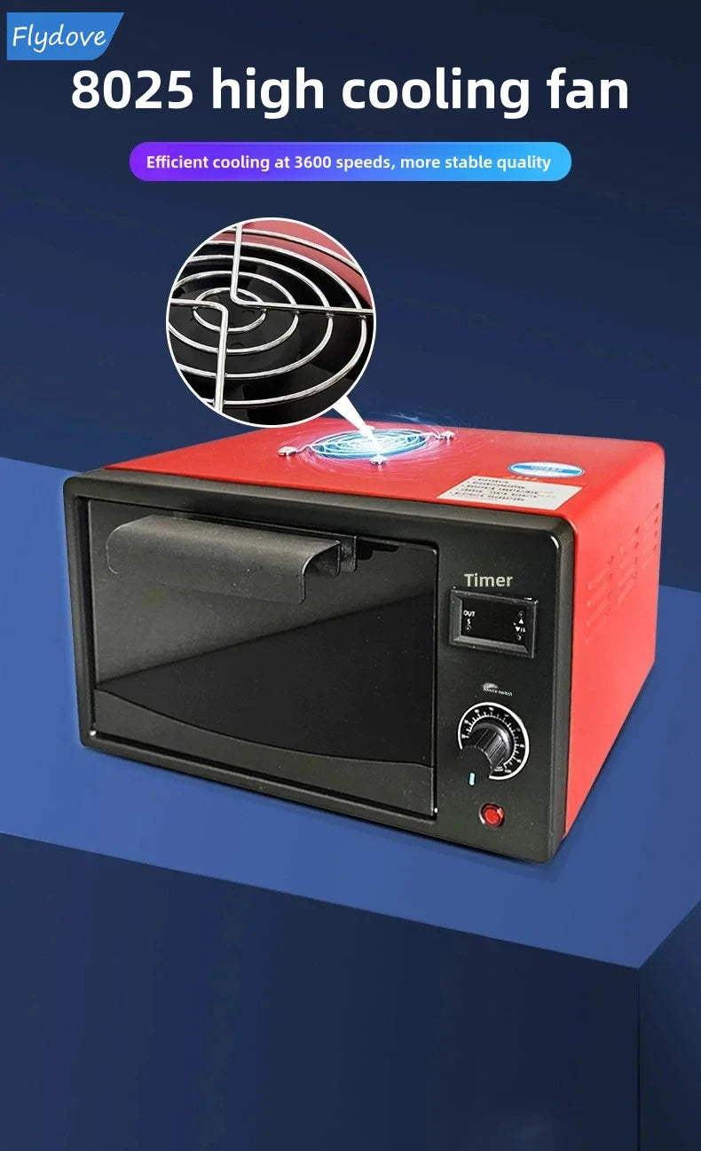UV Curing Box High Intensity Ultraviolet Lamp OCA Oven 365nm 395nm 405nm LED UV OVEN Cabinet For UV Resin Fast Flexible Screen