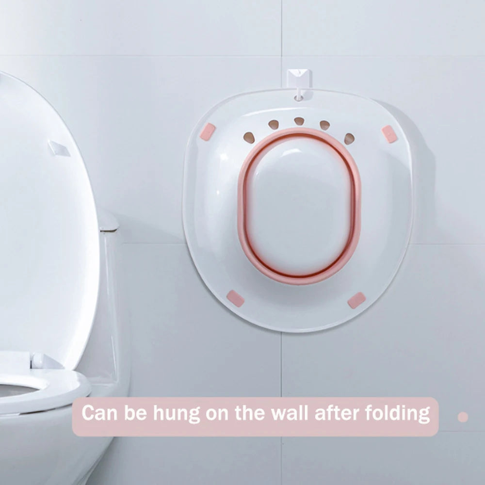 Portable Bidet Sitz Bath Tub Basin For Pregnant Women Elderly Postpartum Hemorrhoids Patient Toilet Sitz Bath Tub Basin Bidet