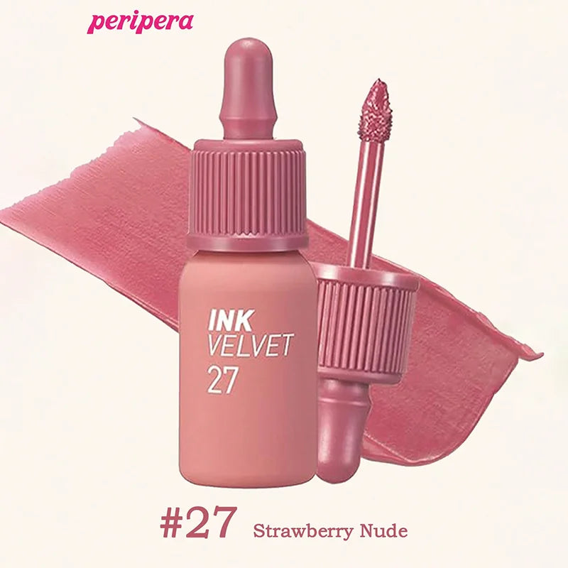K-beauty Ink Velvet Lipstick high-pigment and long-wearing, weightless, gluten-free, paraben-free, velvet-matte, long-lasting