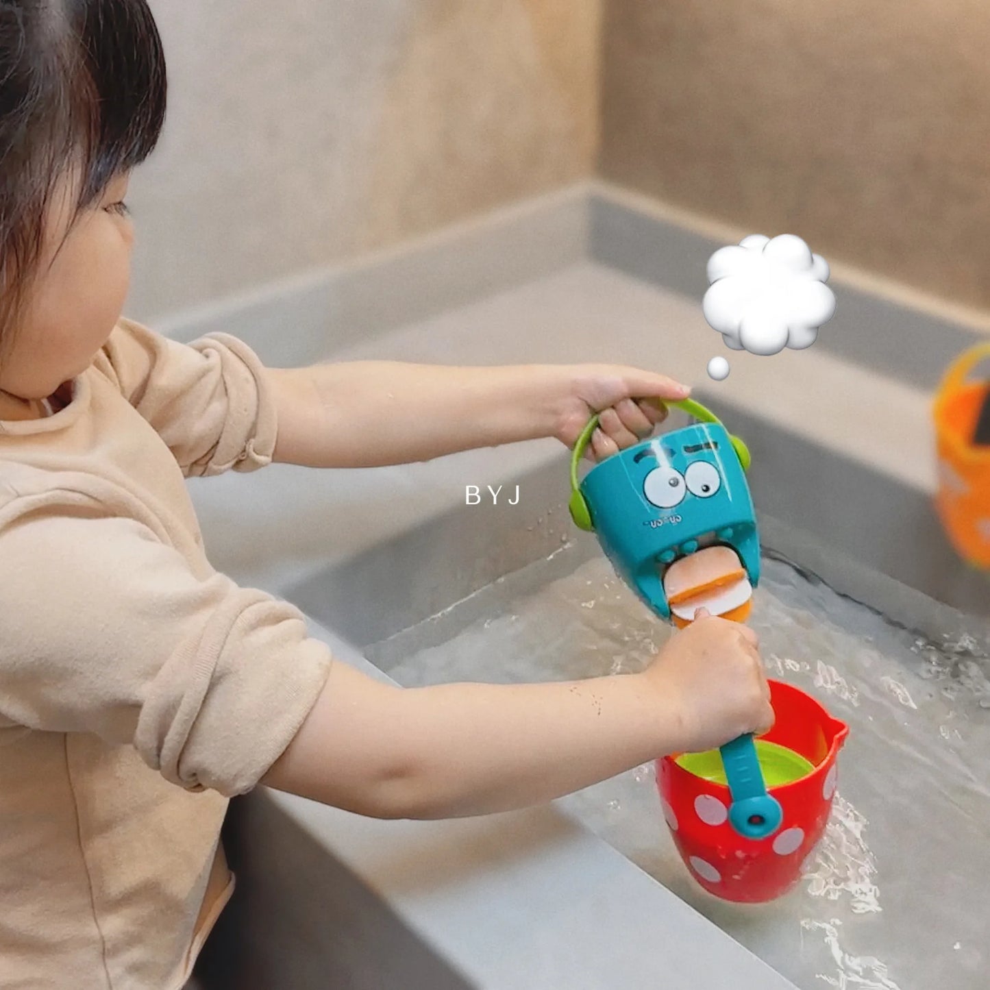 Baby Shower Bath Toys Baby Bathroom Bathtub Mini Leaky Bucket Beach Toys Sprinkling Shower Play Water Cups Gifts For Toddler