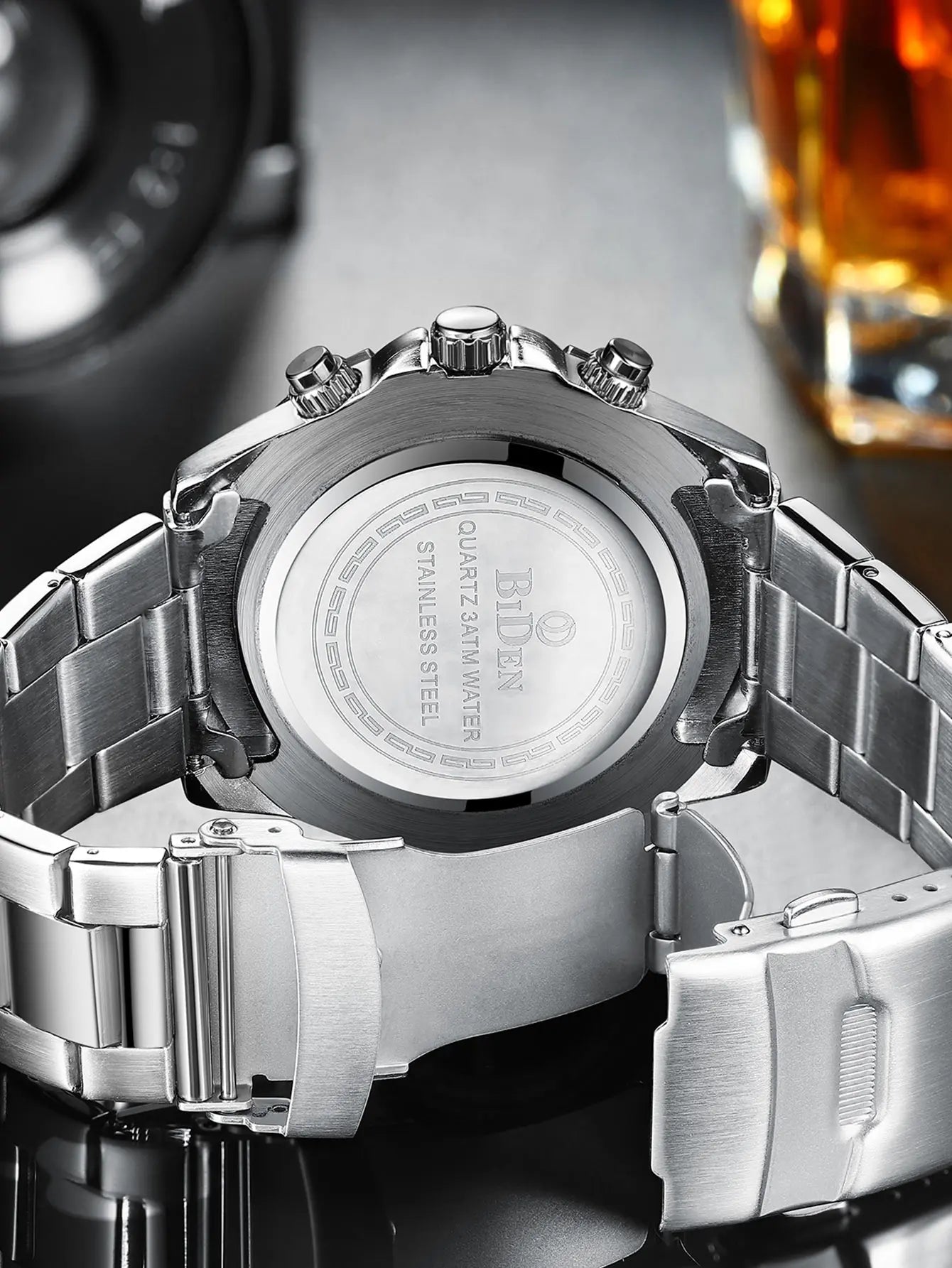 BIDEN Top Brand Fashion Mens Watches for Men Sport Waterproof  Quartz Watch Luxury Man Business Luminous Clock Relogio Masculino