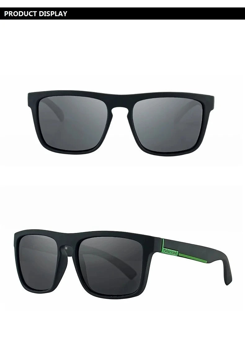 Vintage Polarized Sunglasses Men Women Fashion Square Retro Driving Fishing Luxury Brand Designer Sun Glasses UV400 Eyewear