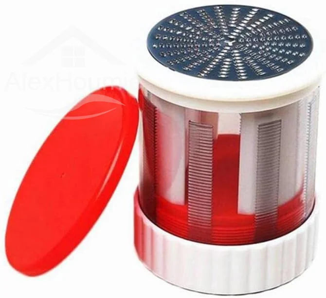 Manual Cheese Slicer Chese Cutter Butter Mill Spreadable Butter Cheese Gadgets Grater Mill with Lid Butter Dispenser Shredder