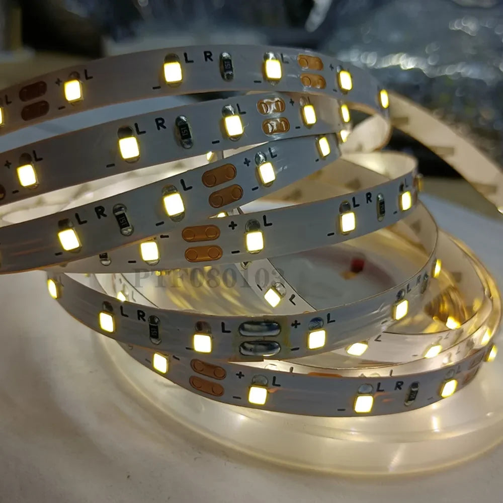 LED Strip Light 12V 5m SMD 5050 300 LEDs Pixels 2835 Diode Tape RGB White LED Ribbon Flexible Lights Home Decor