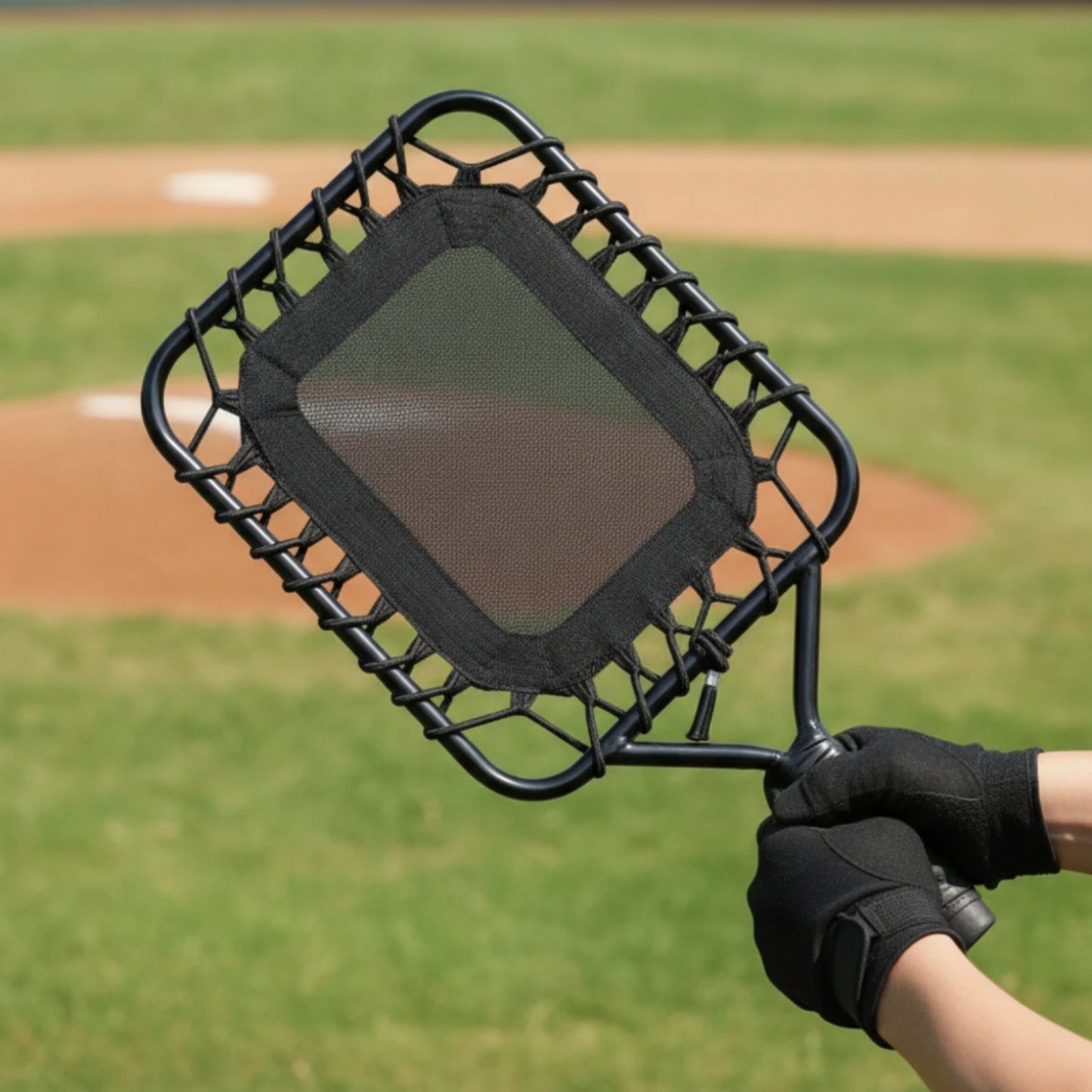 Baseball Training Training Implement Secure Grip Training Implement with Woven Hitting Face Sports Equipment Lightweight