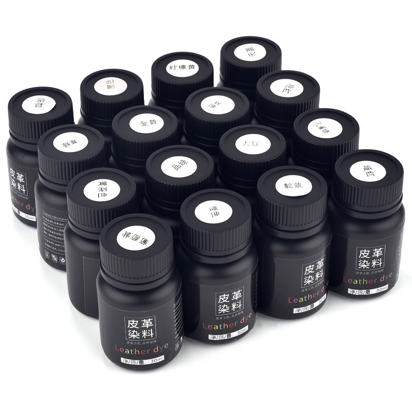 30ml Leather Dye Complete Set Of Diy Handmade Leather Cow Leather Dye Vegetable Tanned Leather Dye Alcohol Dye Water