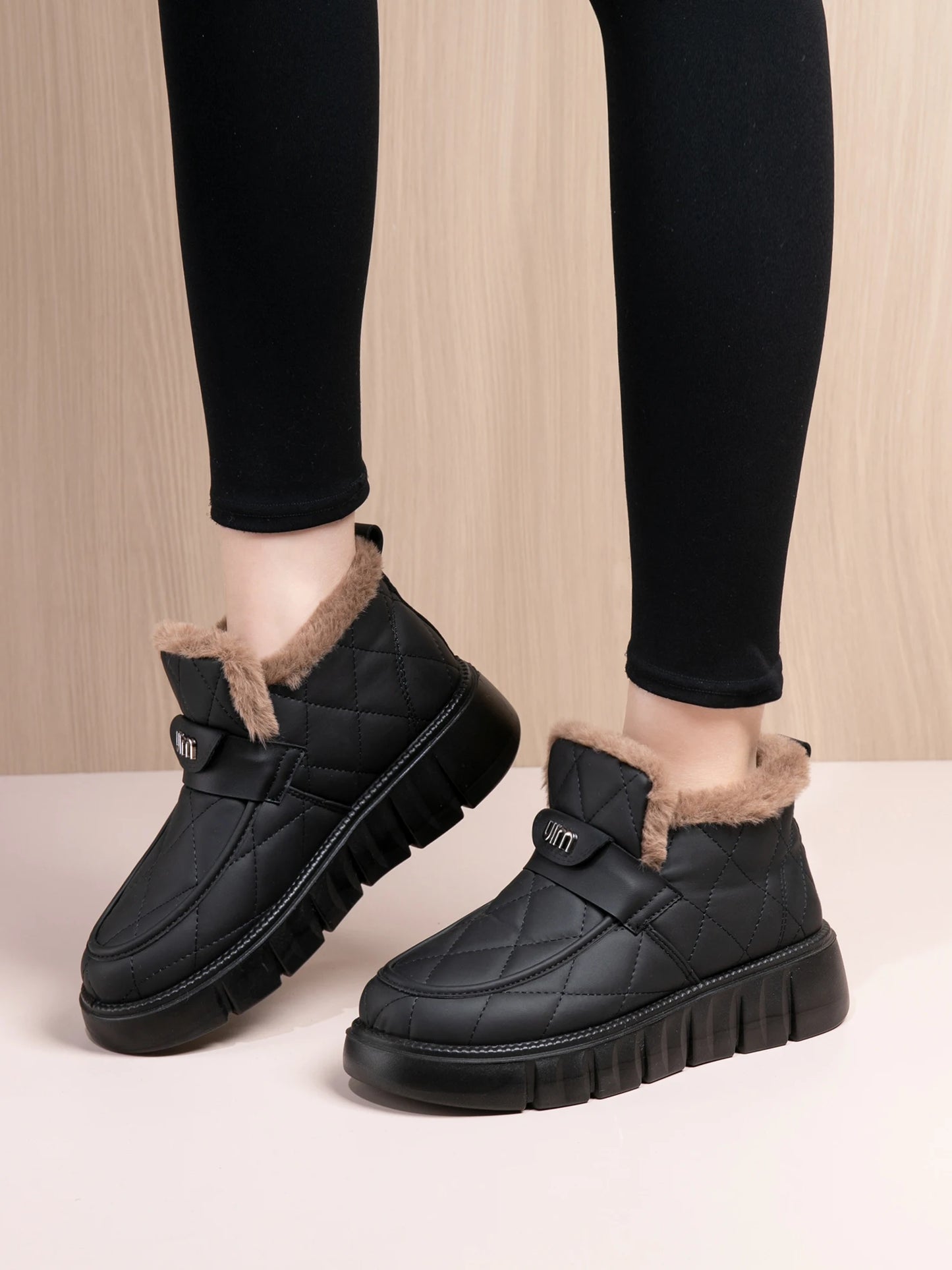 2026 Winter New Arrival Women's Shoes Thick Bottom Anti-Slip Wear-Resistant Cold-Proof Warm Comfortable Free Shipping