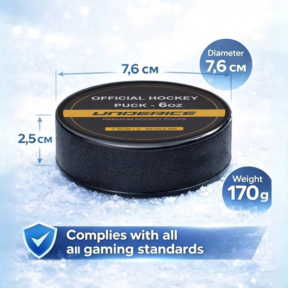 5/10pcs Hockey Puck Ice Hockey Pucks Solid Ball for Practicing Classic Training Hockey Accessories