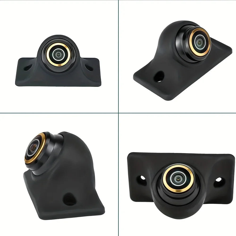 1080P AHD/CVBS Fisheye Camera - Front/Side/Rear View with Parking Lines & Night Vision