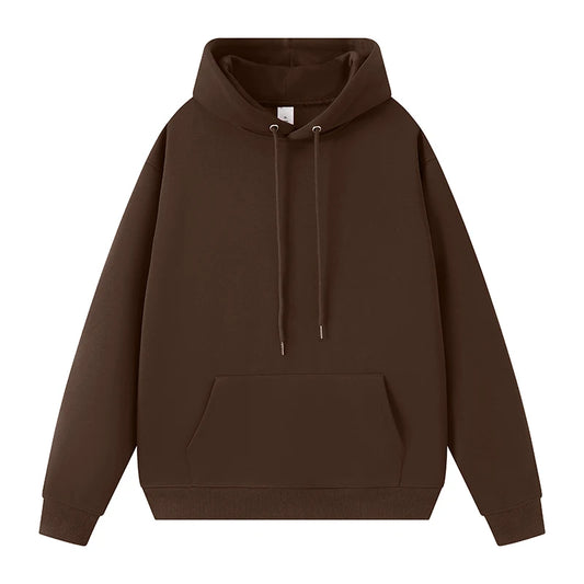 Spring Autumn Unisex Hooded Sweatshirt Men Hoodies Casual Loose Solid Hip Hop Pullover Sweatshirts Mens Streetwear Hoodies