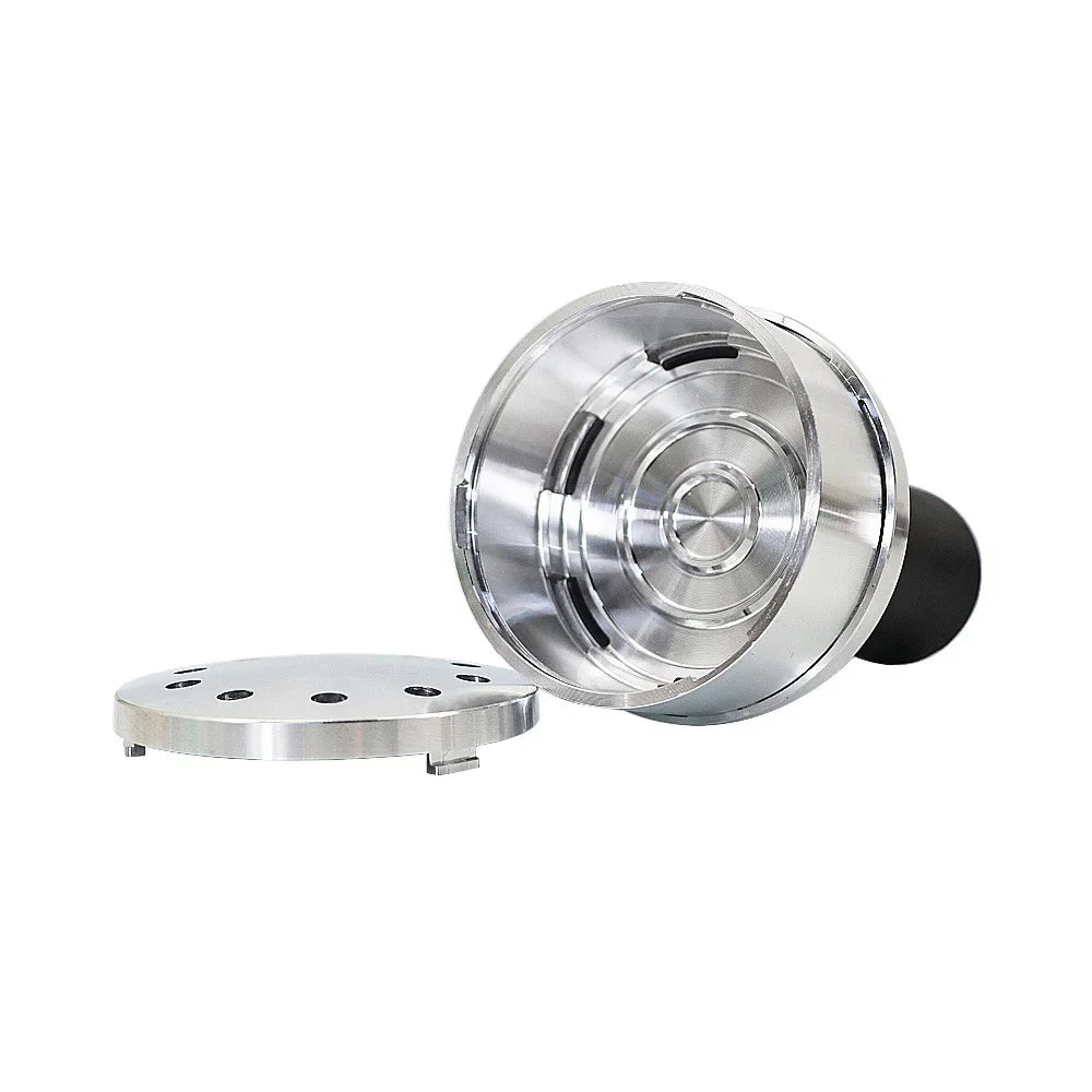 CRUSHER Arab Shisha Hookah Metal Bowl Set Charcoal Holder with Cover Heat Heat Management System Chicha for Smoking Accessories