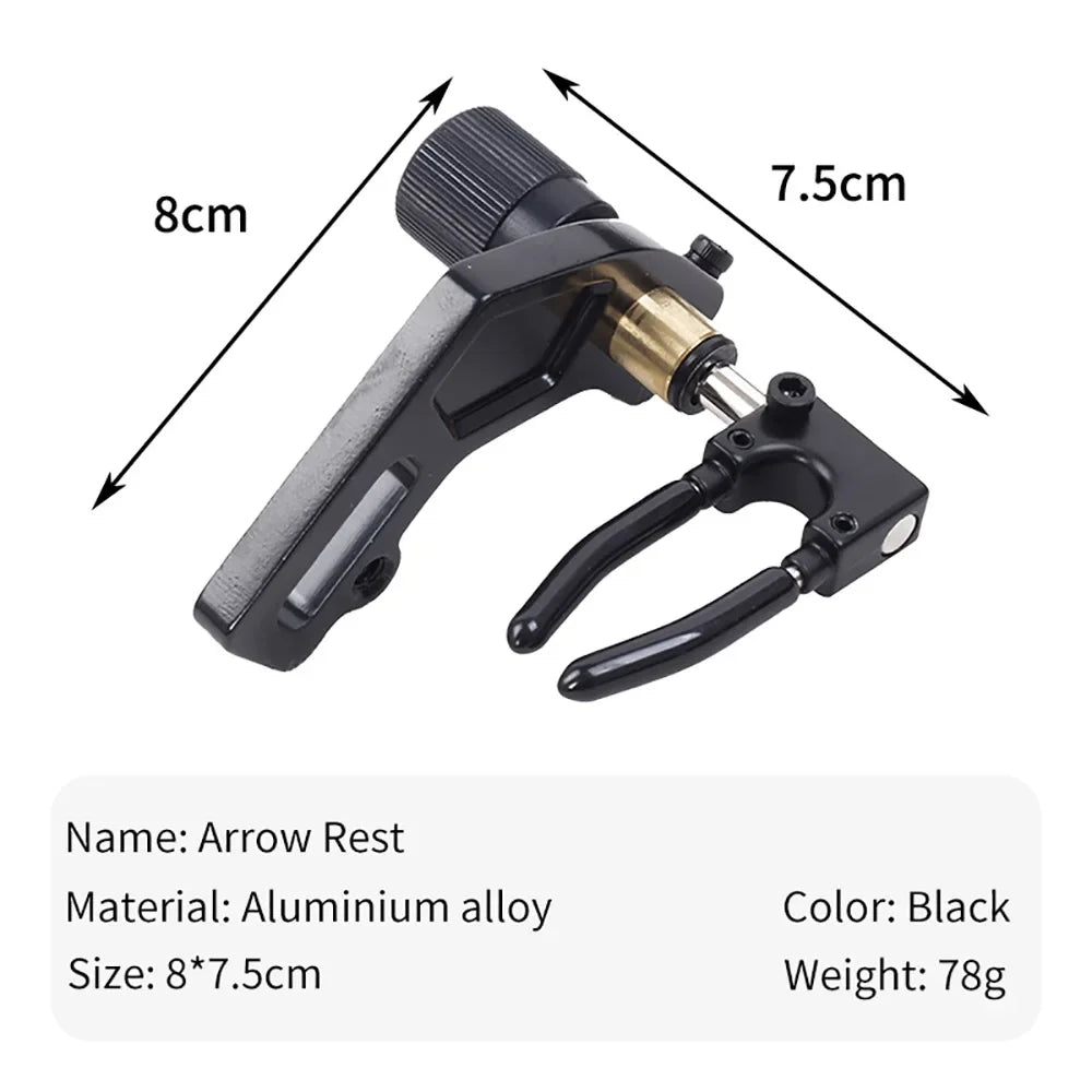 Archery Arrow Rest Compound for RH Type Recurve Bow Hunting Right Hand Estilingue Arrow Shooting Accessory 1Pc