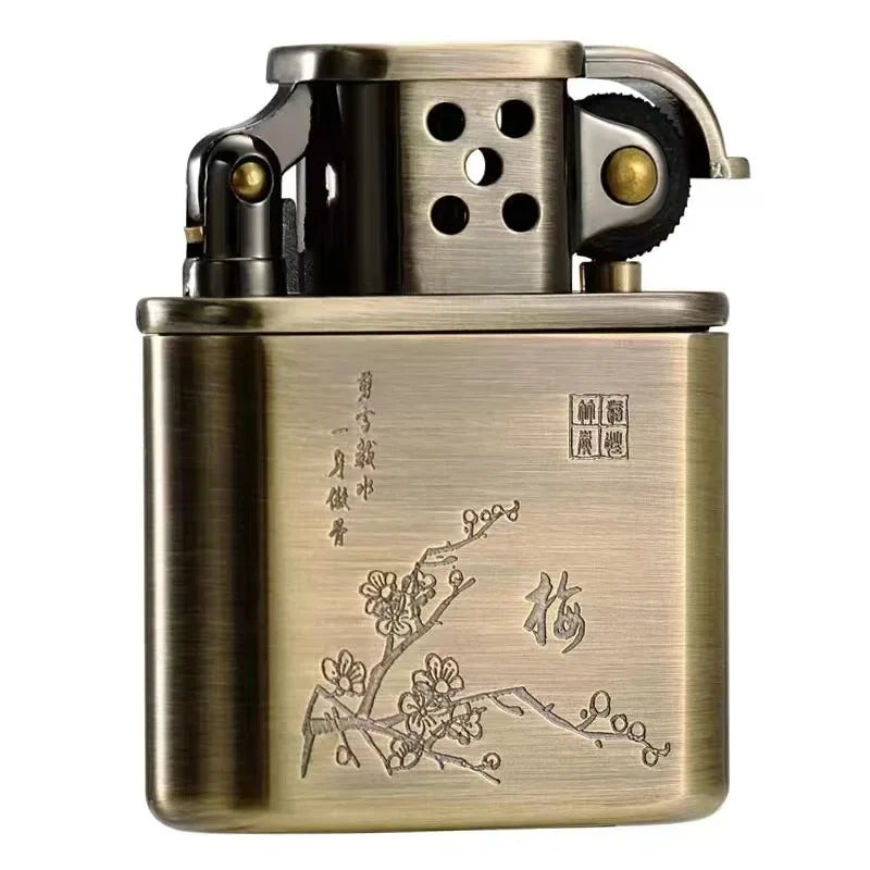 ZORO Vintage Metal Constantini Kerosine Lighter Flint Copper Oil Cigarette Lighter Antique Series Lighter