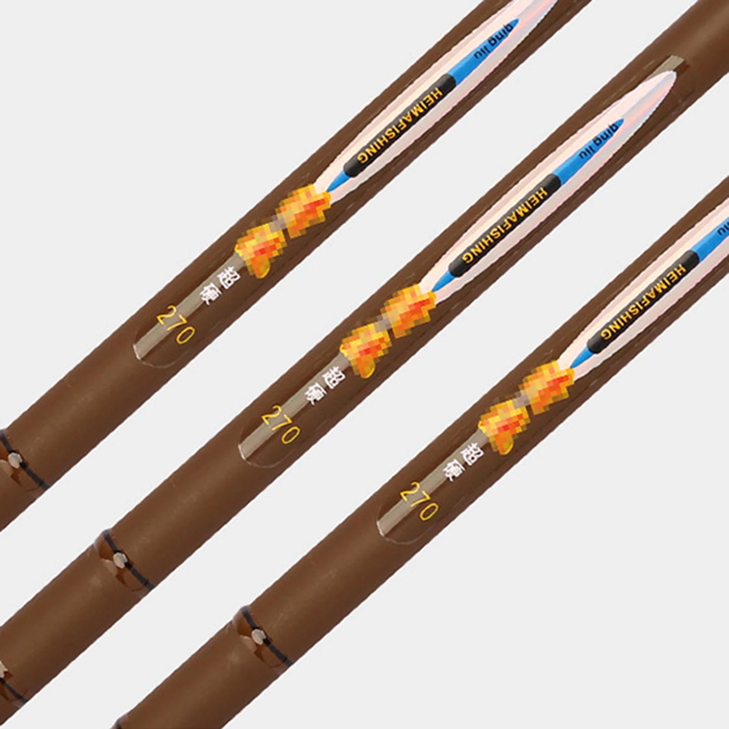 Portable Telescopic Fishing Rod with Solid Rod Tip Design for Freshwater Fishing Using