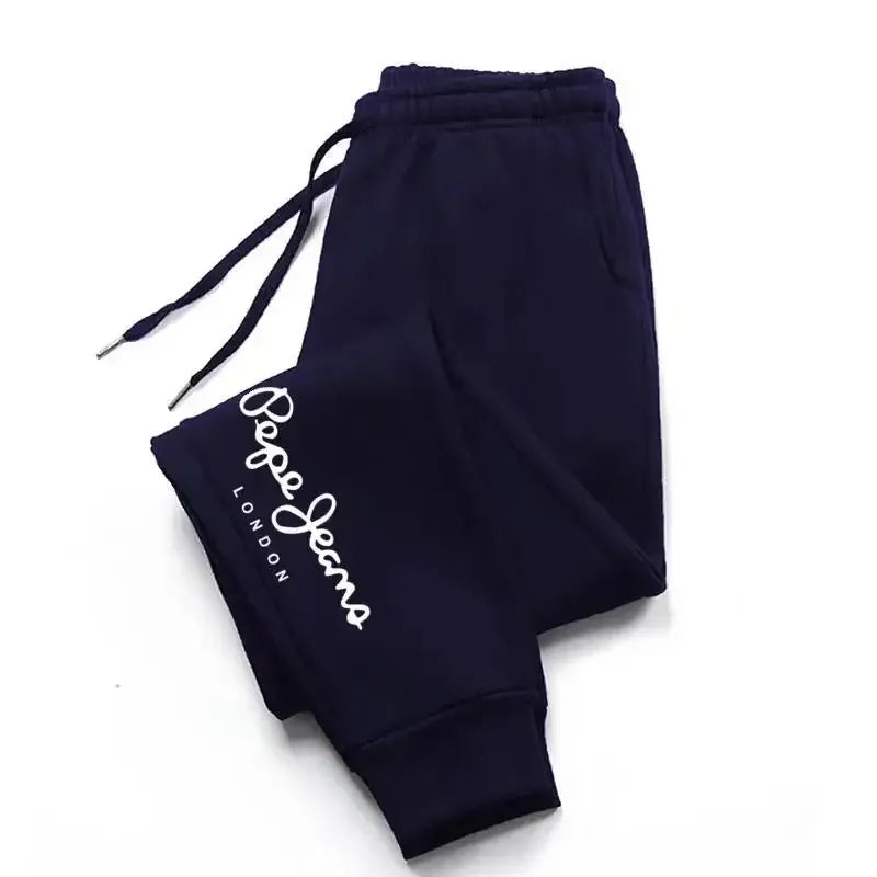 Spring and Autumn Fashion Pants for Men Slow Running Leisure Sports Printed Fashion Pants