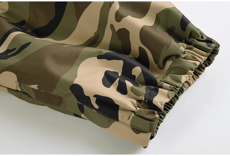 Ski pants for men and women windproof waterproof warm thick camouflage and velvet snow pants snowboard ski pants