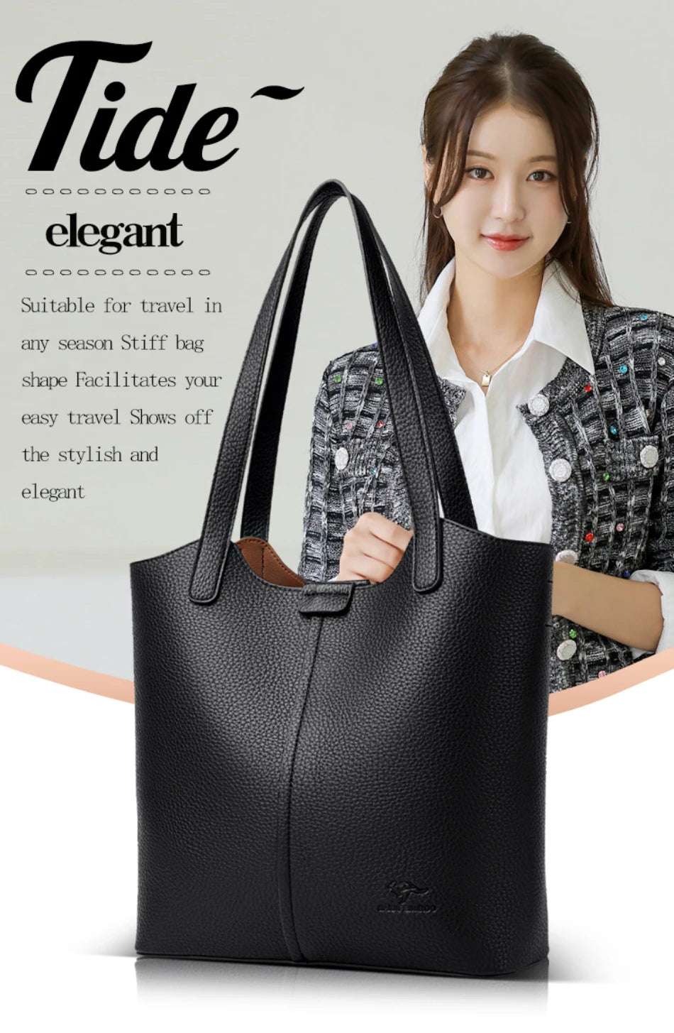 Women PU Leather Handbags Ladies Large Tote Bag Female Square Shoulder Bags Bolsas Femininas Sac New Fashion Crossbody Bags Sac