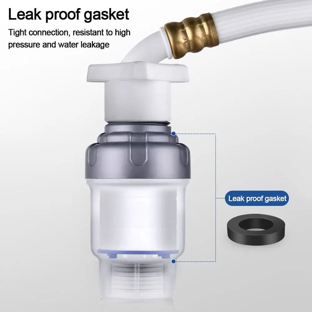 Universal Water Purifier Faucet Filter Household Kitchen Bathroom Shower Head Tap Purification Water Purifier Chlorine Removal
