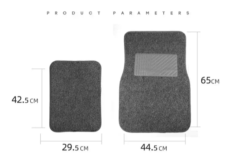 Car Floor Mat,Front & Rear Automotive Carpet Floor Mats Universal Fit for Suvs,Sedans,Vans