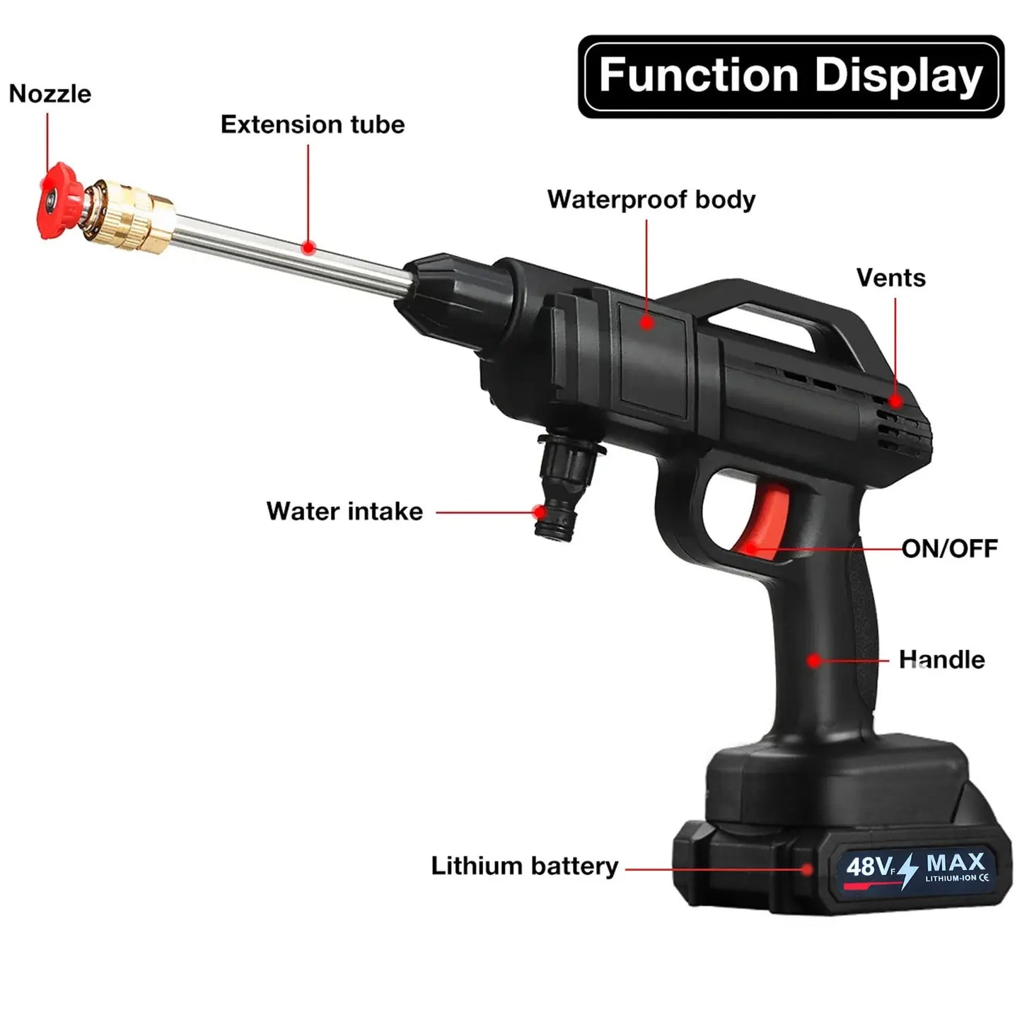 Portable Pressure Washer Pressure Washer 3.5 l Min 1500w 1999w 5m None Yes 220v Pressure Washers Jet Washer Factory