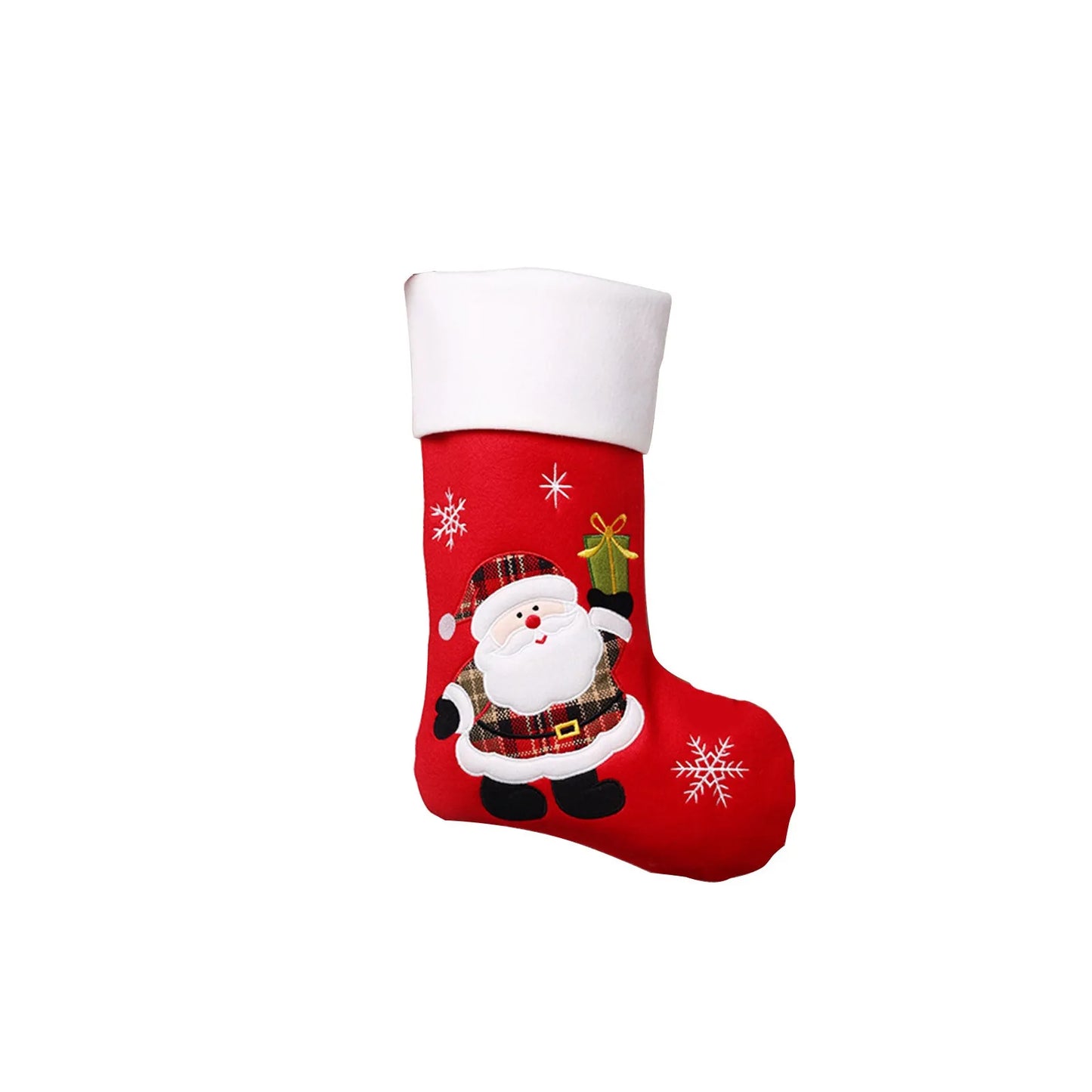 Christmas Home Decorations Candy Gift Bag Christmas Stocking Sock Christmas Ornament Christmas Stocking Xmas Tree Hanging Decor