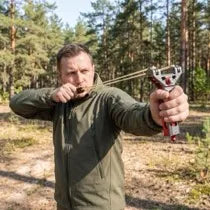 Automatic‑Loading Magazine Slingshot Catapult for Adults High‑Precision Outdoor Shooting Game Competition Entertainment Equipmen