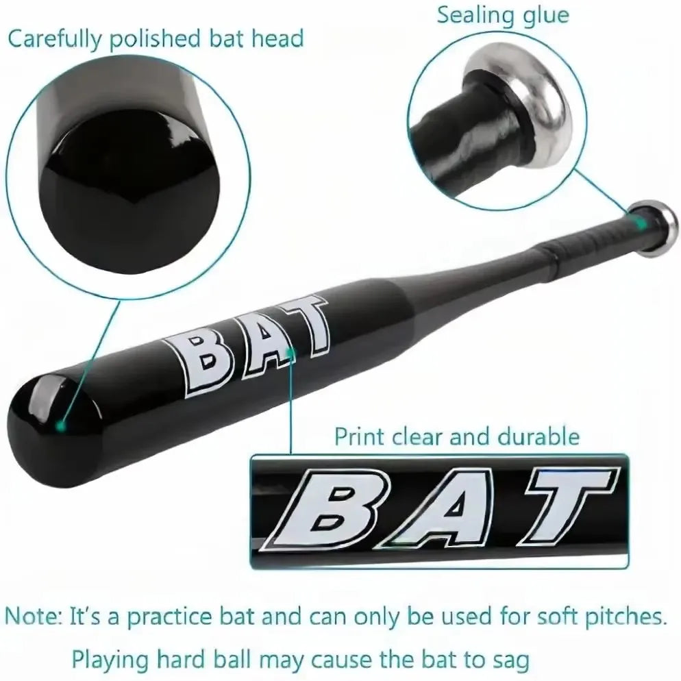 20-30inch Baseball Bat Softball Bat T-Ball Bat Home Defense Self-Defense Aluminum Alloy Thickened Baseball Bat for Outdoor Sport