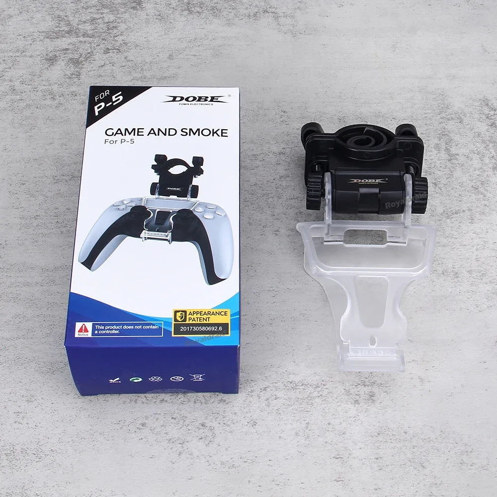 For PS5 Hookah Hose Holder Shisha Aluminum Handle Holder For Playstation5 Game Controller Chicha Narguile Water Smoking Accessor