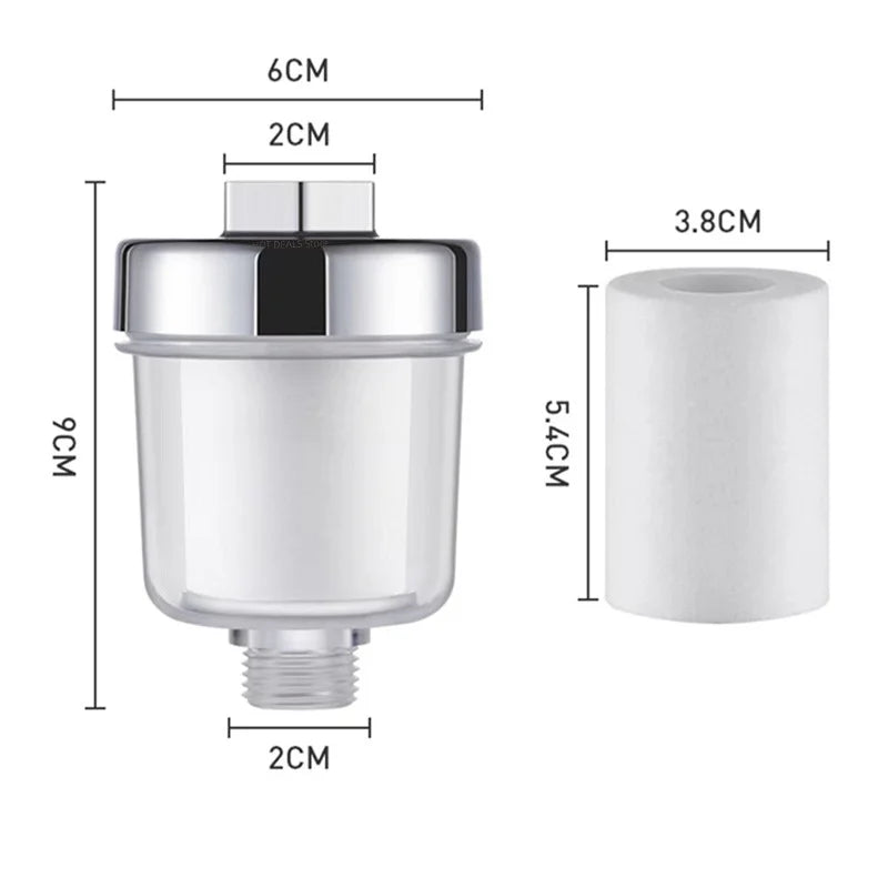 Water Purifier Filter Tap Universal For Kitchen Bathroom Shower Washing Machine Household Filter PP Cotton Highdensity Practical