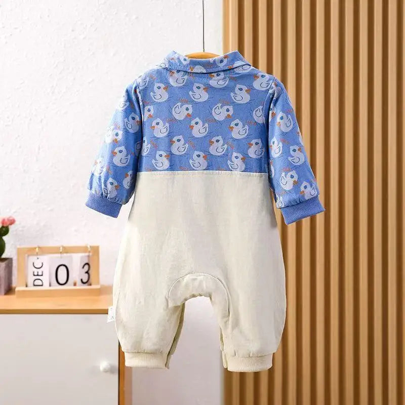 Spring Outfit for Baby Boys: Shirt And Pant Onesie Newborn Clothing Set for Outings