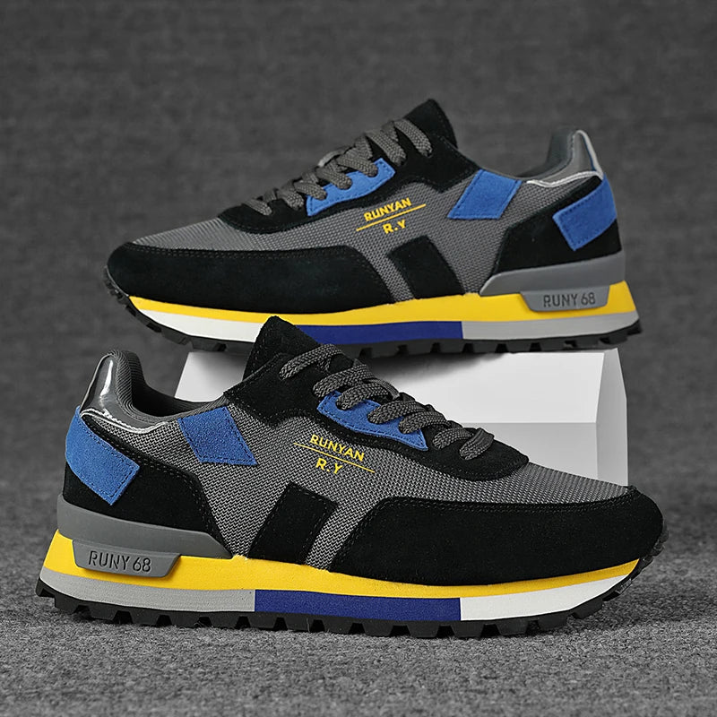 Running Shoes for Men Sports Anti-skid Walking Wear-Resistant Jogging Sneakers Choice Outdoor Lightweight Soft Man Mens Casual